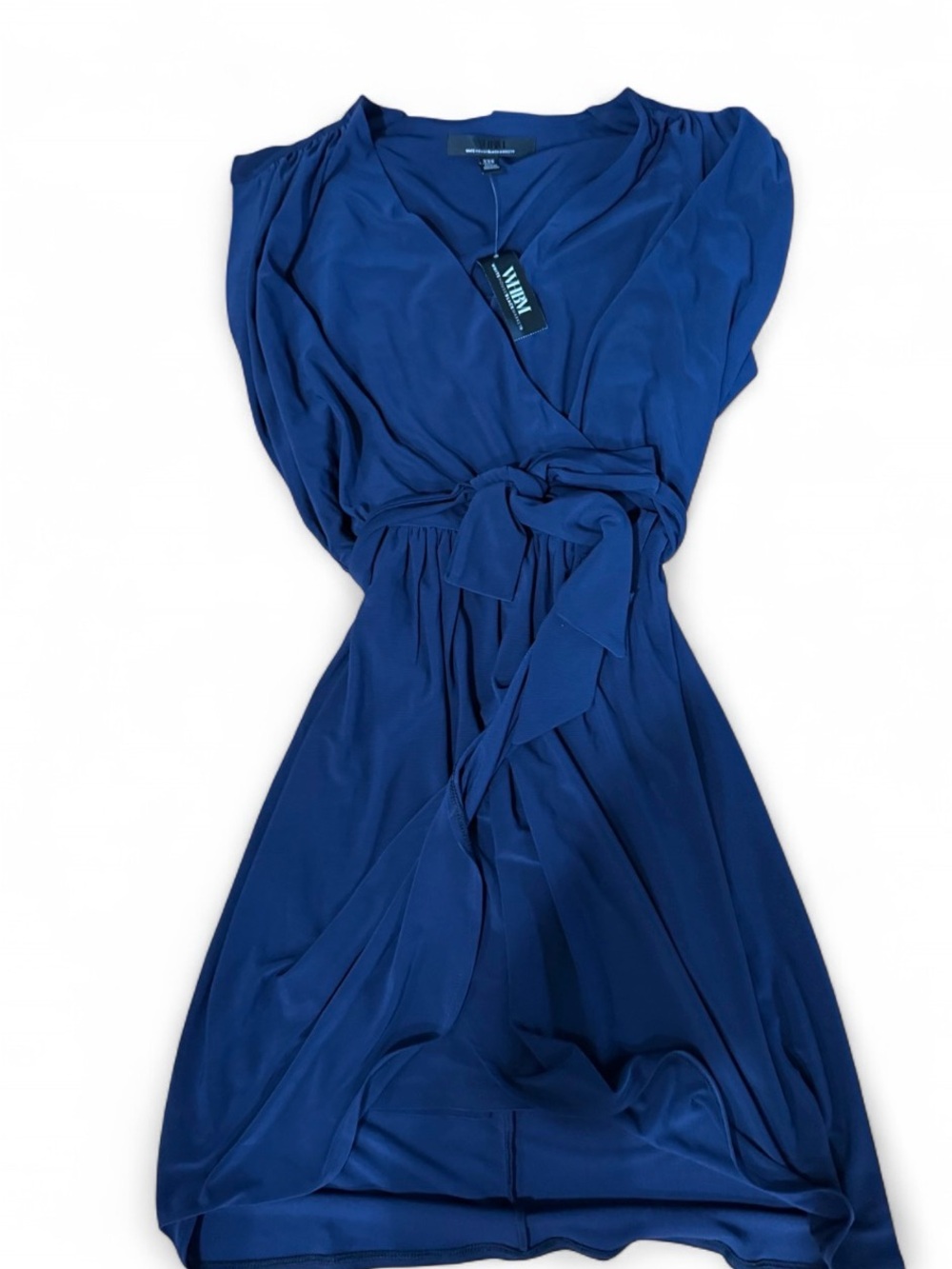 NWT White House Black Market Navy Blue Dress
